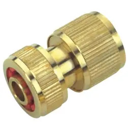 Ligação Rápida Latão Com Água Stop 1/2" Flux Flux