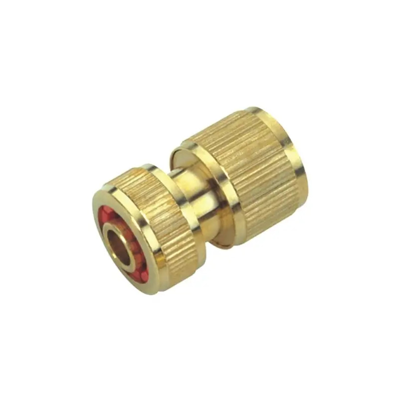 Ligação Rápida Latão Com Água Stop 1/2" Flux