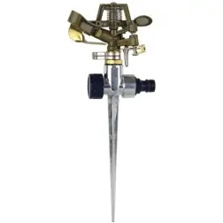 Aspersor Rega Regulável Metálico Com Espeto Flux Flux