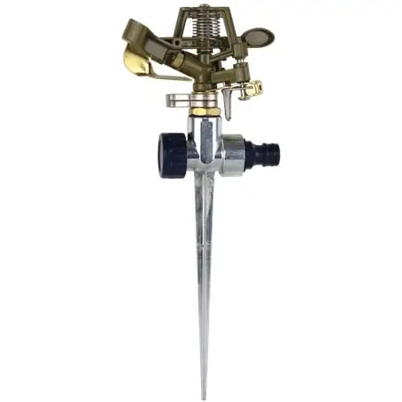 Aspersor Rega Regulável Metálico Com Espeto Flux Flux