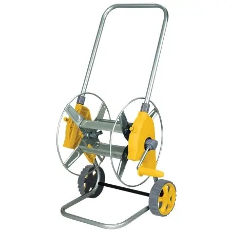 Carro Enrolador Mangueira Metálico 3/4 50mt Flux Flux