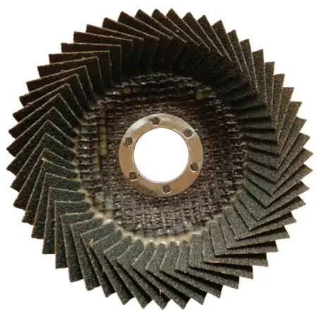 Disco Rebarbar Lamelado Flexível Inox Zirconia Flux