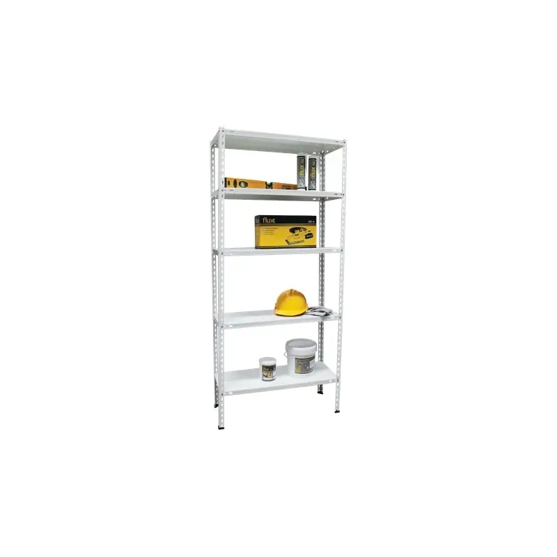 Estante 5 Prateleiras Branco 1700x750x300mm Flux Estante 5 Prateleiras Branco 1700x750x300mm Flux