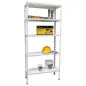 Estante 5 Prateleiras Branco 1700x750x300mm Flux Estante 5 Prateleiras Branco 1700x750x300mm Flux