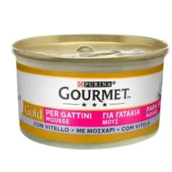 Gourmet Junior Mousse para Gato Junior 85gr Purina Purina