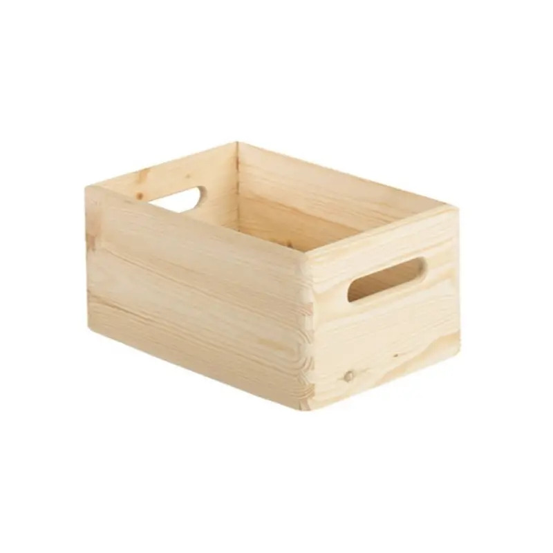 Caixa de Madeira em Pinho 30x20x14cm Astigarraga