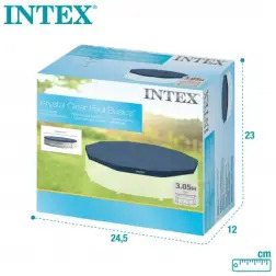 Cobertura Redonda 305cm em PVC para Piscina Octagonal 28030 Intex Intex