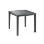 Mesa Quadrada King Antracite 79x79x72cm 05202 Ipae