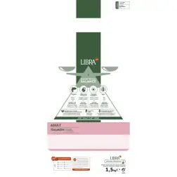 Ração Seca para Gato com Salmão Libra 1,5kg Libra