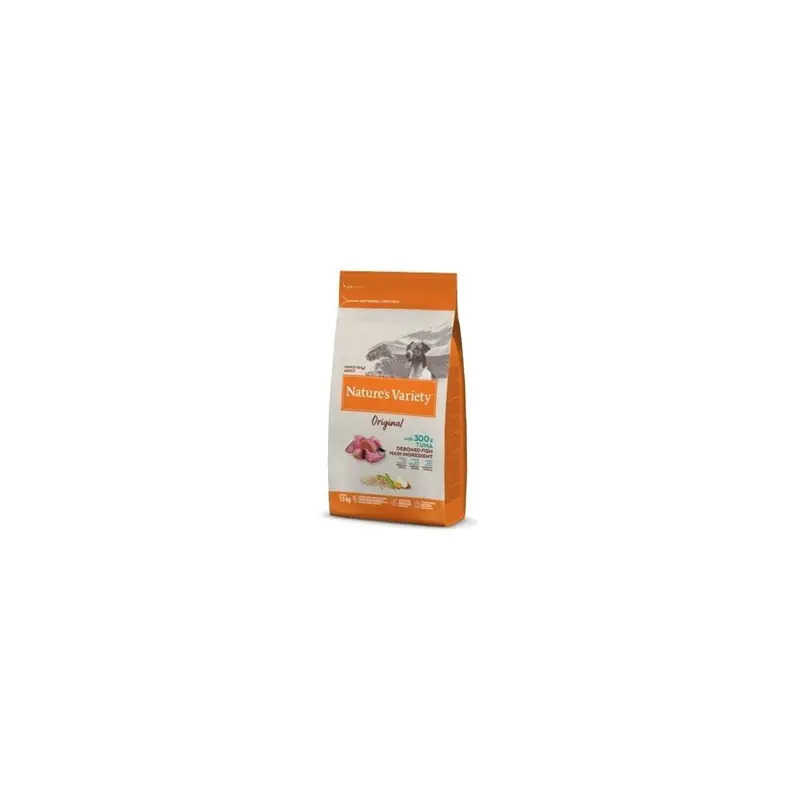 Ração Seca para Cão Original No Grain Mini Adulto de Atum 1,5kg Natures Variety Ração Seca para Cão Original No Grain Mini Adulto de Atum 1,5kg Natures Variety