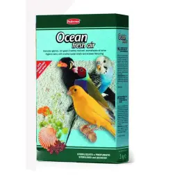 Areia Aromática Grit Higienico Ocean Fresh 1Kg para Aves Padovan Padovan