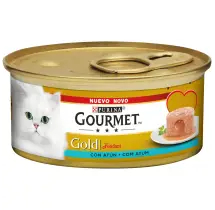 Ração Húmida para Gato Gourmet Gold Fondant com Atum 85gr Purina Purina