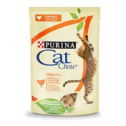 Ração Seca para Gato Cat Chow Adult Gij Galinha & Courgete 85gr Purina Purina
