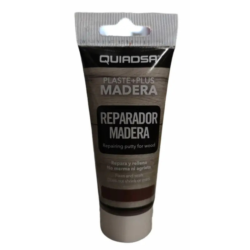 Betume Reparador de Madeira Cor Mogno 100ml Quiadsa Betume Reparador de Madeira Cor Mogno 100ml Quiadsa