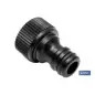 Adaptador para Mangueira de Rega em Plástico Fêmea 3/4"x1" AFJ
