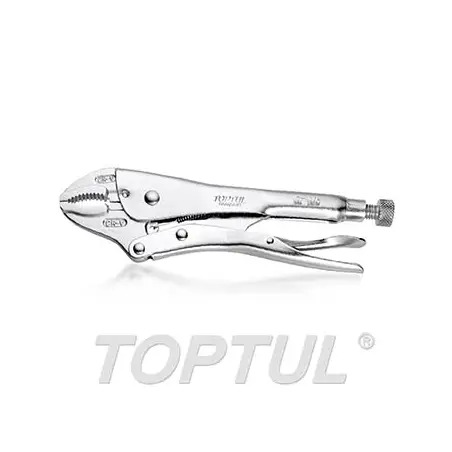 Alicate de Pressão Pontas Curvas 180mm DAAQ1A07 Toptul Toptul