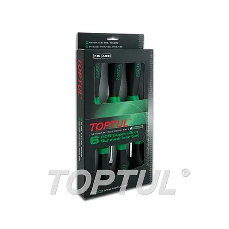 Jogo de Chaves de Fenda Phillips 6 Peças GAAE0611 Toptul Toptul