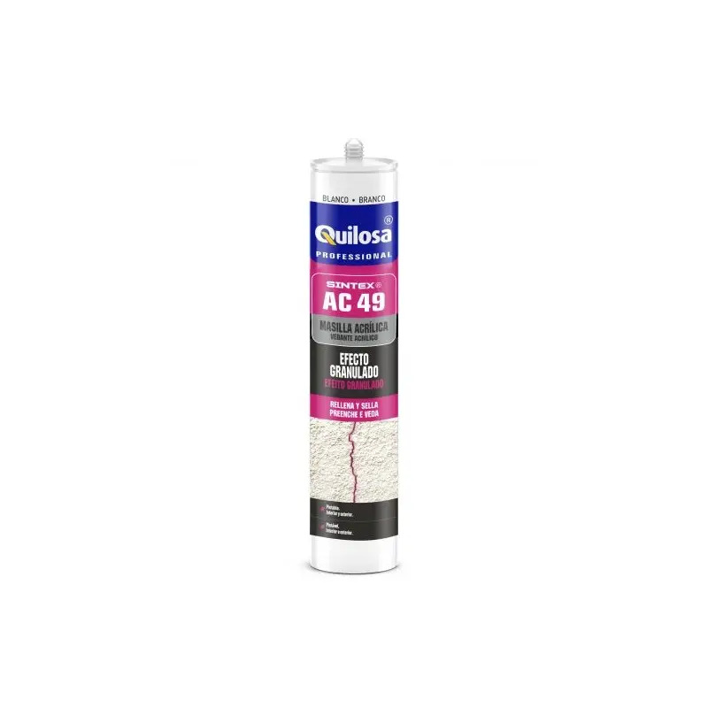 Vedante Acrílico Branco Efeito Areado Sintex AC-49 300ml Quilosa Vedante Acrílico Branco Efeito Areado Sintex AC-49 300ml Quilosa