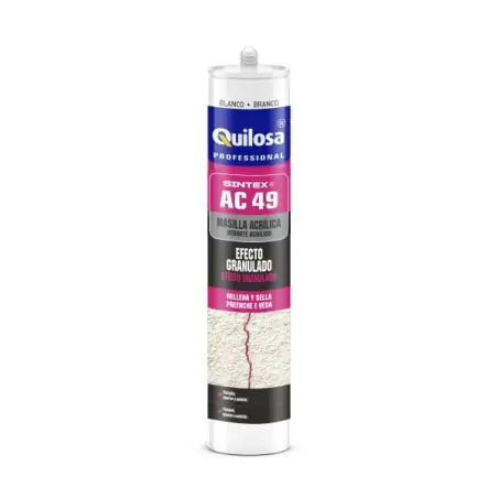 Vedante Acrílico Branco Efeito Areado Sintex AC-49 300ml Quilosa Quilosa