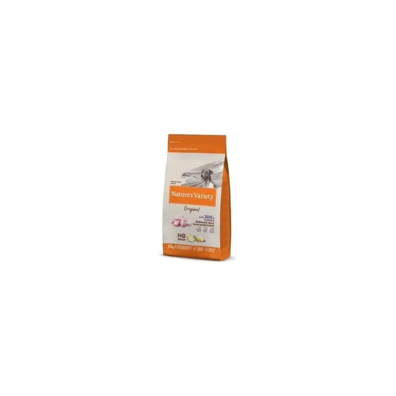 Ração Seca para Cão Original No Grain Mini Adulto Peru 1,5Kg Natures Variety Ração Seca para Cão Original No Grain Mini Adulto Peru 1,5Kg Natures Variety