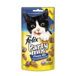 Snacks para Gato Felix Party Mix Cheezy Mix 60gr Purina Purina