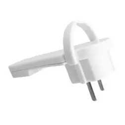 Ficha Macho Extra Plana com Anel 10/16A 250V Valpec Valpec