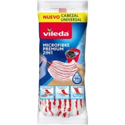 Recarga Microfibras Premium 2 em 1 para Esfregona Vileda Vileda
