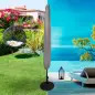 Capa para Guarda-Sol 30x35x180cm Cinza 61505 Aktive Capa para Guarda-Sol 30x35x180cm Cinza 61505 Aktive