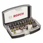 Conjunto de pontas de aparafusar, 32 unidades, PH, PZ, H, T e suporte universal Quick Change 2607017319 Bosch