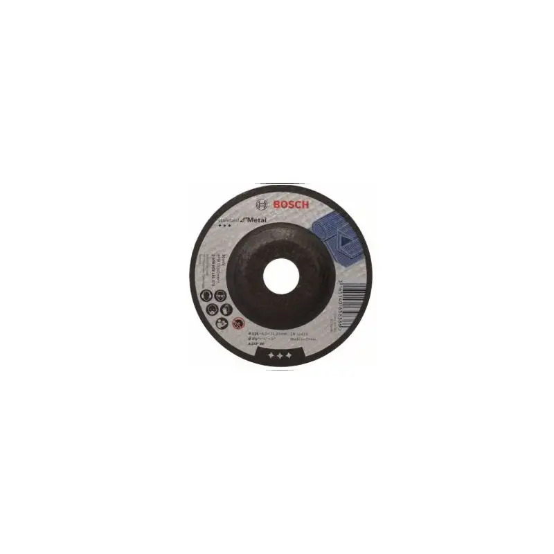Disco de rebarbar PRO Metal, 115 x 6 x 22,23 mm 2608603181 Bosch Disco de rebarbar PRO Metal, 115 x 6 x 22,23 mm 2608603181 Bosch