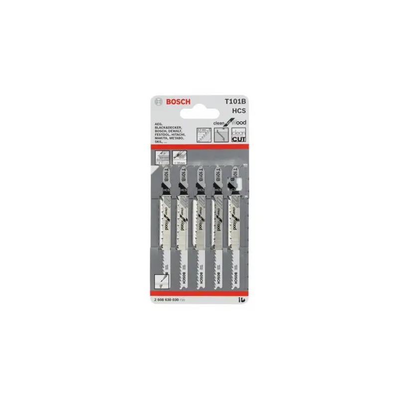Lâmina de serra vertical T 101 B 2608630030 Bosch