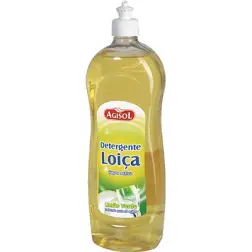 Líquido Detergente Lava Loiça Amarelo Aroma Limão 1lt Agisol Agisol