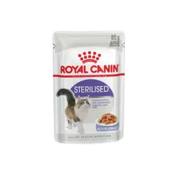 Ração Húmida para Gato Esterilizado Sterilized Jelly 85gr Royal Canin RoyalCanin