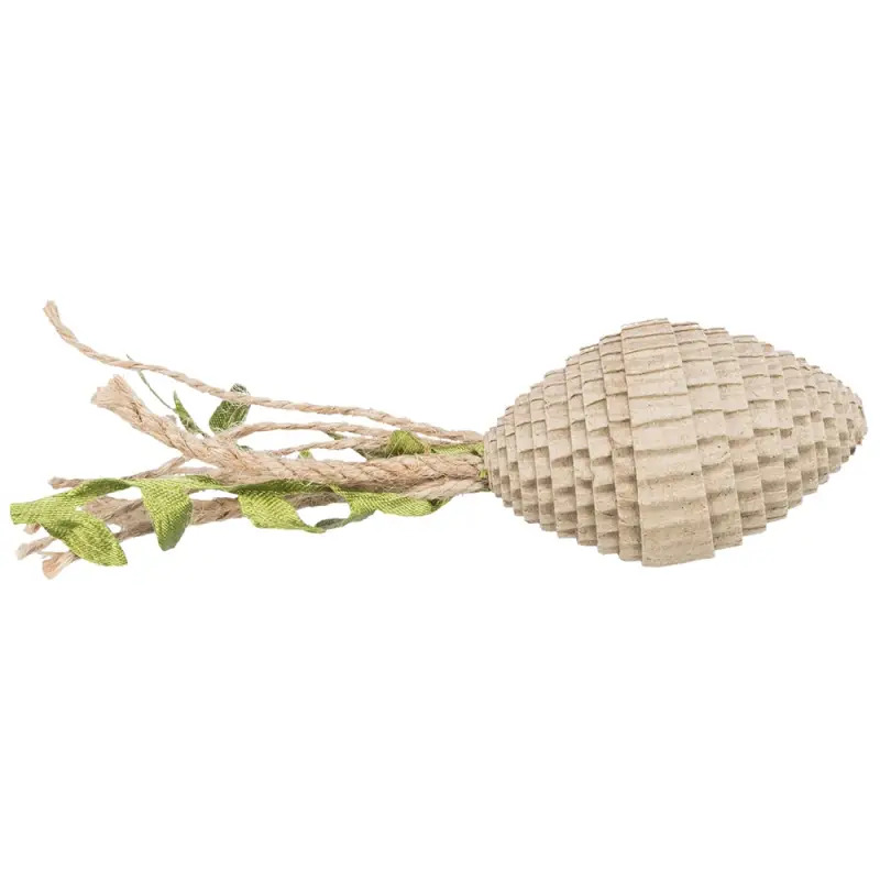 Cone Em Cartao/corda De Canhamo - 13 Cm Trixie