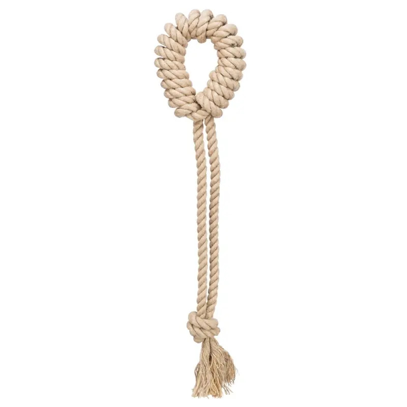 Corda De Canhamo/algodao C/ Argola 50 Cm Trixie