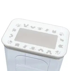 Pote Plastico P/ Alimento Ou Snacks 2,2 Lt / Ø 15x14x Trixie Trixie