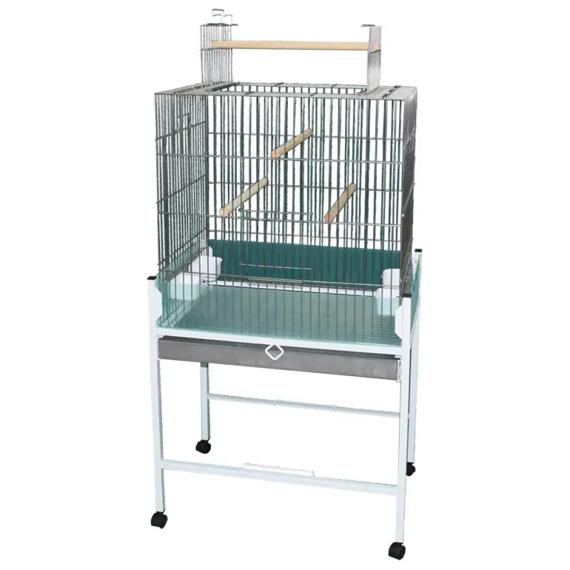 Gaiola "sado" Arame Aço Inox C/ Rodape Zinco-pintado HT