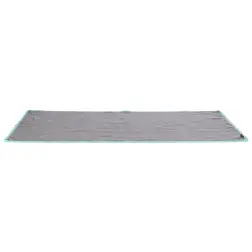 Manta P/ Cercas E Gaiolas 120x65 Cm cinza/turquesa Trixie Trixie