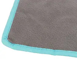 Manta P/ Cercas E Gaiolas 120x65 Cm cinza/turquesa Trixie Trixie