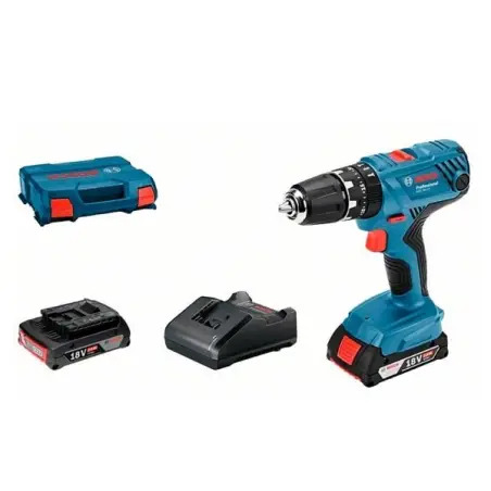 Berbequim GSB 18V-21 + 2 Baterias 4Ah 06019H110C Bosch Bosch
