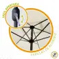 Guarda-Sol D48mm Tubo Alum 300x200cm 53877 Aktive