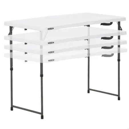 Mesa Dobravel Auxiliar Branca 4428 Lifetime Lifetime