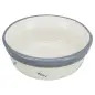 Gamela Ceramica P/ Tx24790 - 0,3lt/ø12cm branco/azul Trixie