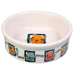 Gamela Em Ceramica P/ Gato 200 Ml/11 Cm emb. C/ 4 Trixie Trixie
