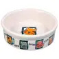 Gamela Em Ceramica P/ Gato 200 Ml/11 Cm emb. C/ 4 Trixie