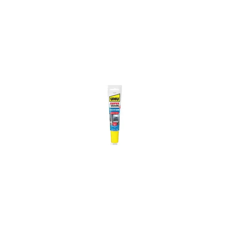 Super Silicone Casa Banho Branco 150ml UHU