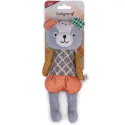 Brinquedo Tecido + Pelucia "ursinho" 24 Cm Vadigran Vadigran