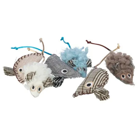 Ratos Em Pelucia/tecido 8 Cm 72 Unid. Trixie Trixie