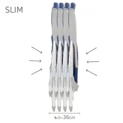 Cadeira Alta Dobravel Alum Multifunçoes 62662 Aktive Aktive