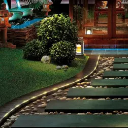 Mangueira Led Solar Jardim 7mt 61538 Aktive Aktive